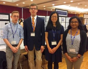 L to R: Yoav Kargon, Stephen Grabowski, <br/>Amy Zhang, Aishwarya Shettigar