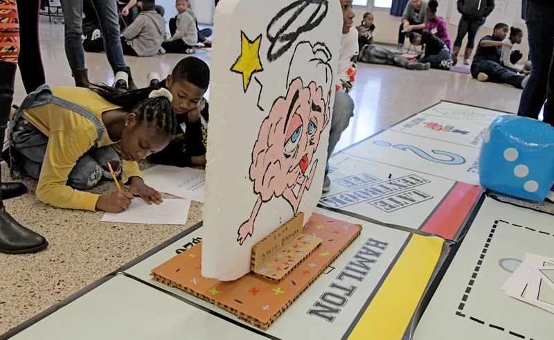 Are you Smarter than a Fifth Grade Baltimore Math Whiz? Doubtful, but Poly Mathopoly Game Day is Fun Anyway